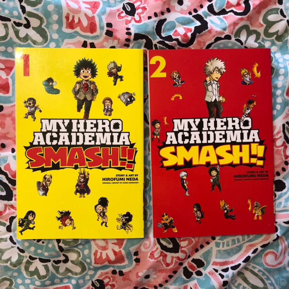 My hero academia smash manga